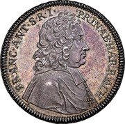 Austria Thaler Franz Anton von Harrach 1725 B KM# 320 FRANCISC·ANTON·S·R·I·PRINC·AB·HARRACH· coin obverse Austria Thaler Franz Anton von Harrach 1725 B KM# 320 FRANCISC·ANTON·S·R·I·PRINC·AB·HARRACH· coin obverse