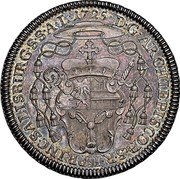 Austria Thaler Franz Anton von Harrach 1725 B KM# 320 D·G·ARCHIEPISCOP·&S·R·I·PRINC·SALISBURG·S·S·A·L· date coin reverse Austria Thaler Franz Anton von Harrach 1725 B KM# 320 D·G·ARCHIEPISCOP·&S·R·I·PRINC·SALISBURG·S·S·A·L· date coin reverse