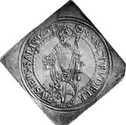 Austria Thaler Paris von Lodron 1628 KM# 91 SANCT RVDBER TVS EPS SALIS 1628 coin reverse Austria Thaler Paris von Lodron 1628 KM# 91 SANCT RVDBER TVS EPS SALIS 1628 coin reverse