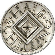 Austria 1/2 Schilling (Pattern) KM# Pn96 HALB 1/2 SCHILLING 1926 coin reverse Austria 1/2 Schilling (Pattern) KM# Pn96 HALB 1/2 SCHILLING 1926 coin reverse