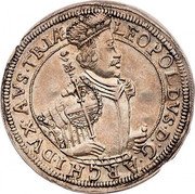 Austria 1/4 Thaler (Leopold V) KM# 254.2 LEOPOLDVS D G ARCHI DVX AVSTRIÆ coin obverse Austria 1/4 Thaler (Leopold V) KM# 254.2 LEOPOLDVS D G ARCHI DVX AVSTRIÆ coin obverse