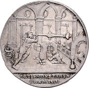 Austria 1/4 Thaler (Sigismund von Schrattenbach) ARTIS MONETARIÆ PRÆMIUM coin reverse Austria 1/4 Thaler (Sigismund von Schrattenbach) ARTIS MONETARIÆ PRÆMIUM coin reverse