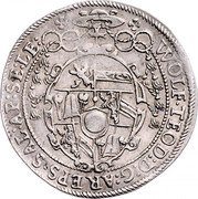 Austria 1/4 Thaler (Wolf Dietrich Teod) WOLF TEOD D G AR EPS SAL AP SE LE coin obverse Austria 1/4 Thaler (Wolf Dietrich Teod) WOLF TEOD D G AR EPS SAL AP SE LE coin obverse
