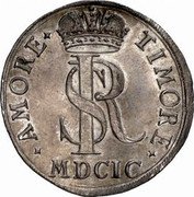 Austria 1/6 Thaler (Johann Ernst von Thun) X# 2 IRS TIMORE · · AMORE · MDCIC coin reverse Austria 1/6 Thaler (Johann Ernst von Thun) X# 2 IRS TIMORE · · AMORE · MDCIC coin reverse