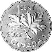 Canada 1 Cent Say Farewell to the Penny 2022  1 CENT 2022 KG W CANADA coin reverse Canada 1 Cent Say Farewell to the Penny 2022  1 CENT 2022 KG W CANADA coin reverse