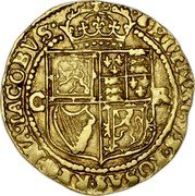 UK 1 Crown (Charles I 1st Coinage) HENRICVS ROSAS REGNA IACOBVS coin reverse UK 1 Crown (Charles I 1st Coinage) HENRICVS ROSAS REGNA IACOBVS coin reverse