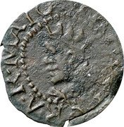 Spain 1 dobler Philip III ND (1604) RA R MAIO coin obverse Spain 1 dobler Philip III ND (1604) RA R MAIO coin obverse