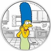 Tuvalu 1 Dollar Marge Simpson 2019 P MATT GROENING TM & © 2019 FOX. coin reverse Tuvalu 1 Dollar Marge Simpson 2019 P MATT GROENING TM & © 2019 FOX. coin reverse