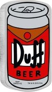 Tuvalu 1 Dollar The Simpsons Duff Beer 2019 P DUFF BEER MATT GROENING P TM & © 2019 FOX coin reverse Tuvalu 1 Dollar The Simpsons Duff Beer 2019 P DUFF BEER MATT GROENING P TM & © 2019 FOX coin reverse