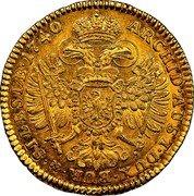 Austria 1 Ducat (Charles vi) ARCHIDVX AVSTRIÆ DVX BUR CO TYR coin reverse Austria 1 Ducat (Charles vi) ARCHIDVX AVSTRIÆ DVX BUR CO TYR coin reverse