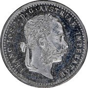 Austria 1 Ducat (Franz Joseph I) KM# Pn80 FRANC JOS I D G AVSTRIAE IMPERATOR coin obverse Austria 1 Ducat (Franz Joseph I) KM# Pn80 FRANC JOS I D G AVSTRIAE IMPERATOR coin obverse