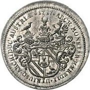 Austria 1 Ducat (Johann Ehrenreich Trial Strike) ARCH MONETAR HÆREDIT UTRIUSQ ARCHIDUC AVSTRIÆ coin reverse Austria 1 Ducat (Johann Ehrenreich Trial Strike) ARCH MONETAR HÆREDIT UTRIUSQ ARCHIDUC AVSTRIÆ coin reverse