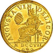 Austria 1 Ducat (Joseph I) AVGVSTA VIN DELICOR coin reverse Austria 1 Ducat (Joseph I) AVGVSTA VIN DELICOR coin reverse