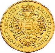Austria 1 Ducat (Karl VI Vienna) ARCHID AUST DUX BU COM TYROL coin reverse Austria 1 Ducat (Karl VI Vienna) ARCHID AUST DUX BU COM TYROL coin reverse