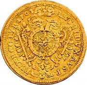 Austria 1 Ducat (Leopold I Vienna) ARCHIDVX AVST (MM) DVX B CO TYR coin reverse Austria 1 Ducat (Leopold I Vienna) ARCHIDVX AVST (MM) DVX B CO TYR coin reverse