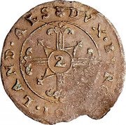 Austria Thaler Leopold V duplex ND (1620-1622)  DVX BVRGVNDI LAND ALS coin reverse