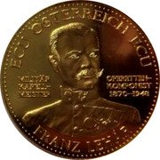 Austria 1 ECU Franz Lehar 1995 ND (no date) ECU ÖSTERREICH ECU MILITÄR KAPELL MEISTER OPERETTEN KOMPONIST 1870-1948 FRANZ LEHÄR coin obverse Austria 1 ECU Franz Lehar 1995 ND (no date) ECU ÖSTERREICH ECU MILITÄR KAPELL MEISTER OPERETTEN KOMPONIST 1870-1948 FRANZ LEHÄR coin obverse