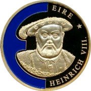 Ireland 1 ECU Heinrich VIII 1998 EIRE HEINRICH VIII coin obverse Ireland 1 ECU Heinrich VIII 1998 EIRE HEINRICH VIII coin obverse