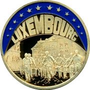 Luxembourg 1 ECU Euro Coinage LUXEMBOURG coin obverse Luxembourg 1 ECU Euro Coinage LUXEMBOURG coin obverse