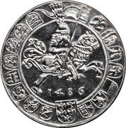 Austria 1 Guldiner (Restrike) X# M33 1486 coin reverse Austria 1 Guldiner (Restrike) X# M33 1486 coin reverse