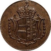 Austria 1 Heller Joseph II - Leopold II 1791 H KM# 5 coin obverse Austria 1 Heller Joseph II - Leopold II 1791 H KM# 5 coin obverse