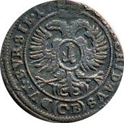Austria 1 Kreuzer Crowned Two-Headed Eagle ND ARCHID AVS CE DVX BVR SIB 17 coin reverse Austria 1 Kreuzer Crowned Two-Headed Eagle ND ARCHID AVS CE DVX BVR SIB 17 coin reverse