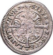Austria 1 Kreuzer landmunz - Leopold I Graz 1695  STEYRE RISCHE LANDT MVNZ coin reverse Austria 1 Kreuzer landmunz - Leopold I Graz 1695  STEYRE RISCHE LANDT MVNZ coin reverse