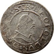 Austria 1 Kreuzer Leopold V ND  LEOPOLDVS D G AR AUSTR coin obverse Austria 1 Kreuzer Leopold V ND  LEOPOLDVS D G AR AUSTR coin obverse