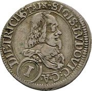 Austria 1 Kreuzer (Sigismund Lugwig coin) SIGIS LVDOVIC C A (I) DIETRICHSTAIN coin obverse Austria 1 Kreuzer (Sigismund Lugwig coin) SIGIS LVDOVIC C A (I) DIETRICHSTAIN coin obverse