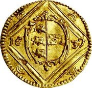 Austria 1 Pfennig Ferdinand III St Veit 1639  16 37 coin obverse Austria 1 Pfennig Ferdinand III St Veit 1639  16 37 coin obverse