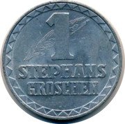 Austria 1 Stephansgroschen Groschen Austria 1950 UNC 1 STEPHANSGROSCHEN coin obverse Austria 1 Stephansgroschen Groschen Austria 1950 UNC 1 STEPHANSGROSCHEN coin obverse
