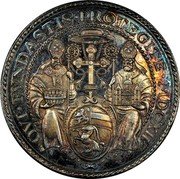 Austria 1 Thaler (Austrian States SALZBURG) OVI∙FVNDASTIS∙PROTEGITE∙MDCXII coin obverse