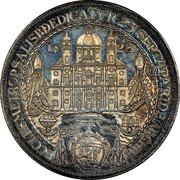Austria 1 Thaler (Austrian States SALZBURG) ECCLESMETROPSALISBDEDICATVR 25 SEPTAPARIDE∙ARCHIE coin reverse