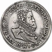 Austria 1 Thaler Rudolf II arms 1612  KM# 247.3 RVDOLPHVS II D G RO IM SE AVG GER HVN BOH REX coin obverse Austria 1 Thaler Rudolf II arms 1612  KM# 247.3 RVDOLPHVS II D G RO IM SE AVG GER HVN BOH REX coin obverse