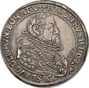 Austria 1 Thaler (Rudolf II) RVDOLPHVS II D G RO IM S AVG GER HVN BOH REX coin obverse Austria 1 Thaler (Rudolf II) RVDOLPHVS II D G RO IM S AVG GER HVN BOH REX coin obverse