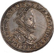 Austria 1 Thaler (Rudolf II collar) RVDOLPHVS II D G RO IM SE AVG GER HVN BOH REX coin obverse Austria 1 Thaler (Rudolf II collar) RVDOLPHVS II D G RO IM SE AVG GER HVN BOH REX coin obverse