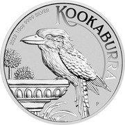 Australia 10 Dollars Kookaburra on a bath 2022 P 2022 10 OZ 9999 SILVER KOOKABURRA P NM coin reverse Australia 10 Dollars Kookaburra on a bath 2022 P 2022 10 OZ 9999 SILVER KOOKABURRA P NM coin reverse