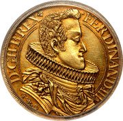 Austria 10 Ducat (Ferdinand III St. Veit) KM# 17 ·FERDINAND:III D:G:H:REX coin obverse Austria 10 Ducat (Ferdinand III St. Veit) KM# 17 ·FERDINAND:III D:G:H:REX coin obverse