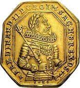 Austria 10 Ducats (Ferdinand II Hall) FERDINAND II D G RO IM S A G H B REX DS 16Z4 coin obverse