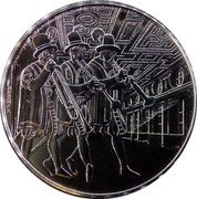 Austria 10 Euro (Ambras Palace Gilded) H WÄHNER coin reverse