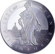 Malta 10 Euro (Melita Malta) TEN EURO MELITA 2021 coin reverse Malta 10 Euro (Melita Malta) TEN EURO MELITA 2021 coin reverse