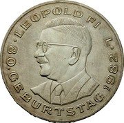 Austria 100 Schilling (80th Birth of Leopold Figl - Probe) ∙LEOPOLD FIGL∙80∙GEBURTSTAG 1982 AZIERLER coin reverse Austria 100 Schilling (80th Birth of Leopold Figl - Probe) ∙LEOPOLD FIGL∙80∙GEBURTSTAG 1982 AZIERLER coin reverse