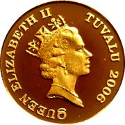 Tuvalu 15 Dollars (Horse) 2006 QUEEN ELIZABETH II RDM TUVALU coin obverse Tuvalu 15 Dollars (Horse) 2006 QUEEN ELIZABETH II RDM TUVALU coin obverse