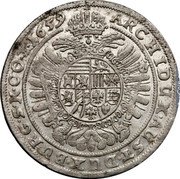 Austria 15 Kreuzer (Leopold I) ARCHID AV DVX BVR COM TYR coin reverse Austria 15 Kreuzer (Leopold I) ARCHID AV DVX BVR COM TYR coin reverse