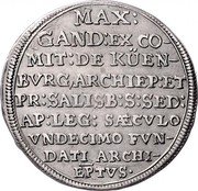 Austria 15 Kreuzer (Max Gandolf von Kuenburg) MAX GAND EX CO MIT DE KÜEN BURG ARCHIEP ET PR SALISB S SED AP LEG SÆCULO VNDECIMO FVN DATI ARCHI EPTUS coin reverse Austria 15 Kreuzer (Max Gandolf von Kuenburg) MAX GAND EX CO MIT DE KÜEN BURG ARCHIEP ET PR SALISB S SED AP LEG SÆCULO VNDECIMO FVN DATI ARCHI EPTUS coin reverse
