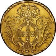 Portugal 16 Escudos Joao V 1731   coin reverse