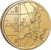 Belgium 2 1/2 Euro (100 years of bird protection in Belgium) 2 1/2 EURO 2022 BE coin obverse Belgium 2 1/2 Euro (100 years of bird protection in Belgium) 2 1/2 EURO 2022 BE coin obverse