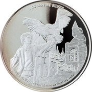 Tuvalu Two Dollars Harry Potter 2004 Proof KM# 219 1 OZ 999 FINE SILVER HARRY POTTER™ TM & © WARNER BROS. ENTERTAINMENT INC. (S04) coin reverse Tuvalu Two Dollars Harry Potter 2004 Proof KM# 219 1 OZ 999 FINE SILVER HARRY POTTER™ TM & © WARNER BROS. ENTERTAINMENT INC. (S04) coin reverse