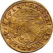 Austria 2 Ducat Karl the Posthumous 1614  EPVS BRIX ET WRATISLAVI 1614 coin reverse Austria 2 Ducat Karl the Posthumous 1614  EPVS BRIX ET WRATISLAVI 1614 coin reverse