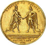 Austria 2 Ducat (Karl VI) REDEVNT AD FOEDERA IMP CAROLVS VI ET PHILIPP V REX HISP coin obverse